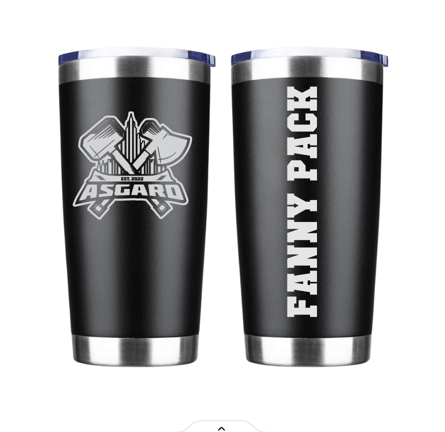 ASGARD 20oz Black Coffee Tumbler