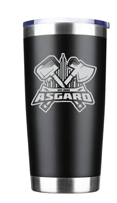 ASGARD 20oz Black Coffee Tumbler