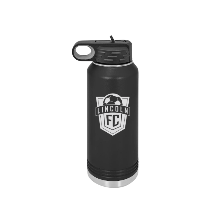 Lincoln FC Soccer 32oz Water Bottle
