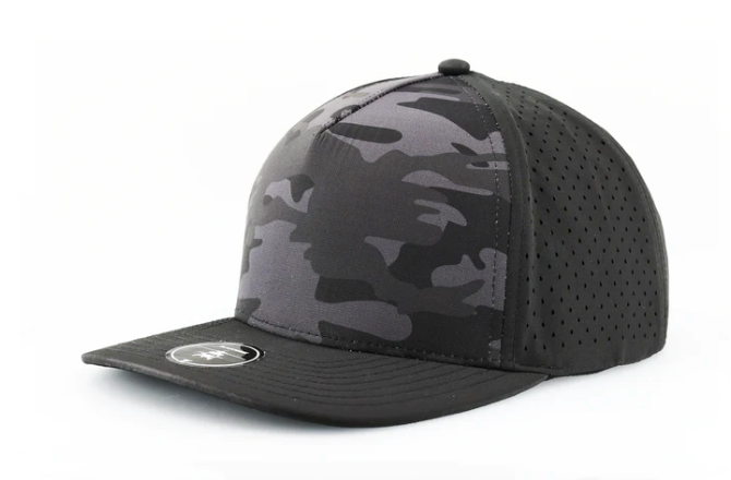 Curved-Bill Performance Hat with Patch