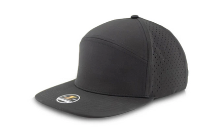 Flat-Bill Performance Hat with Patch