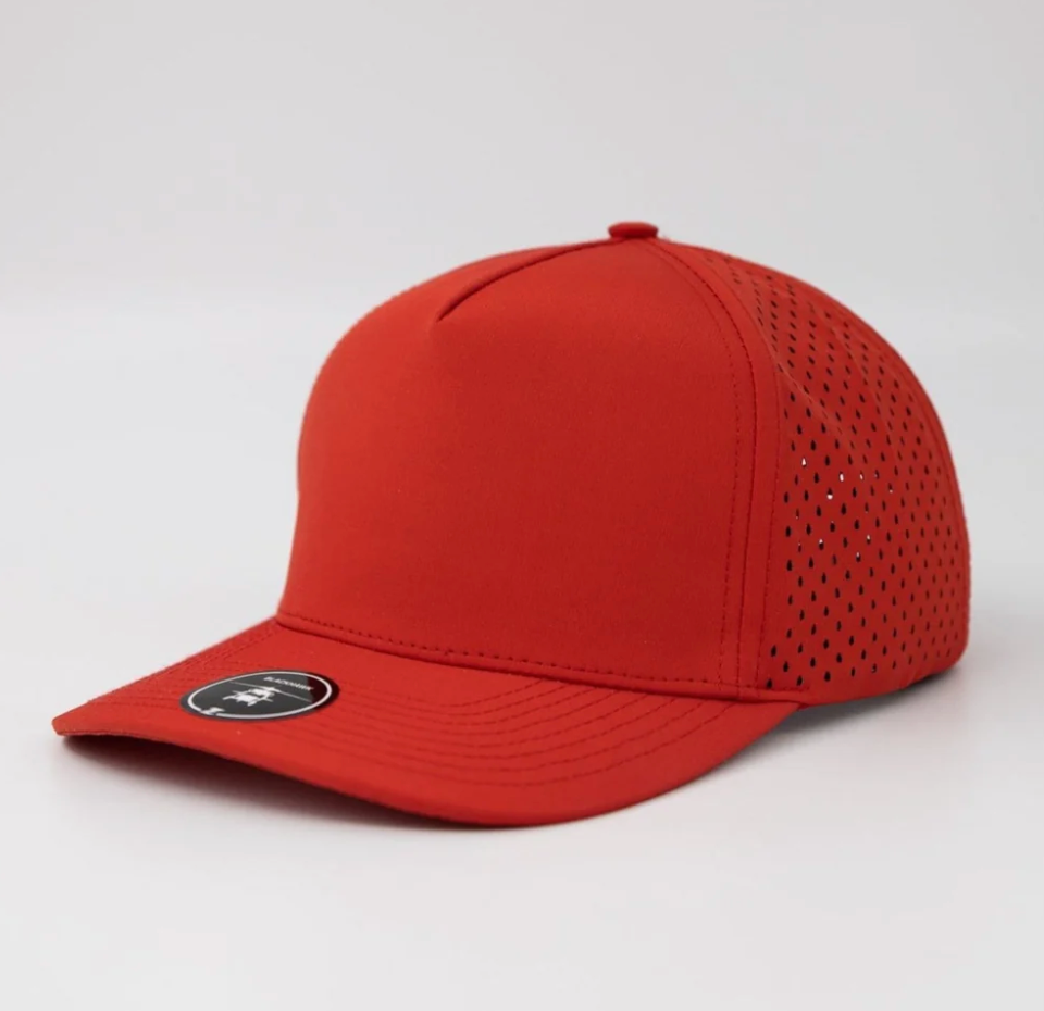 Curved-Bill Performance Hat with Patch