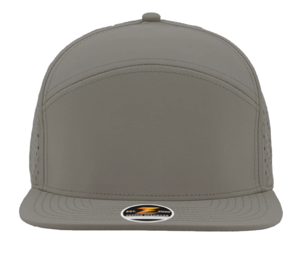 Flat-Bill Performance Hat with Patch