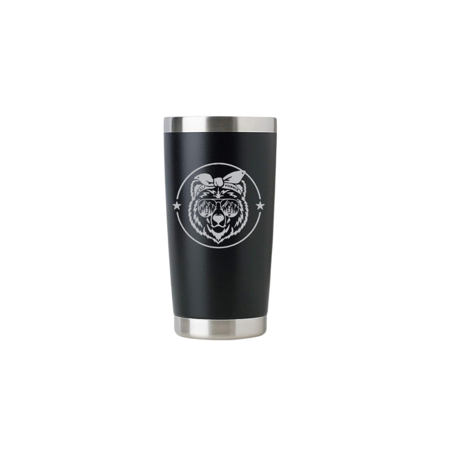 FIA Placer 20oz Black Coffee Tumbler