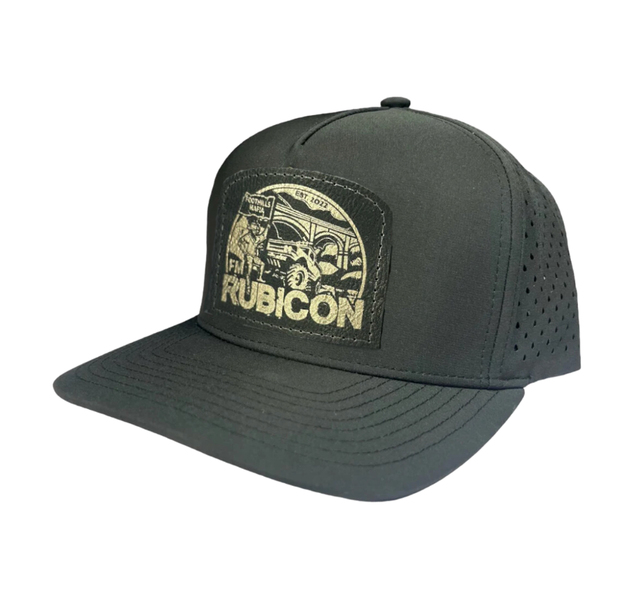 RUBICON Performance Hats with STITCHED Patches