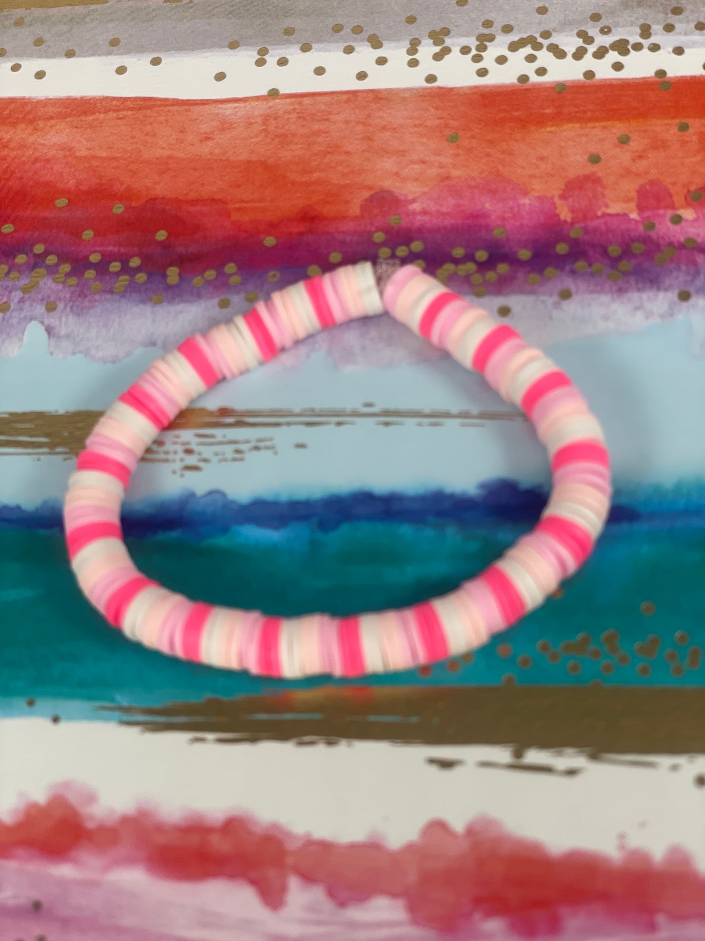 Pink Dragonfruit Bracelet