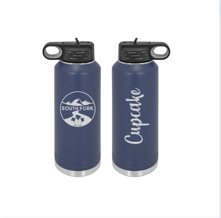 Tiem Insulated Water Bottle - Navy