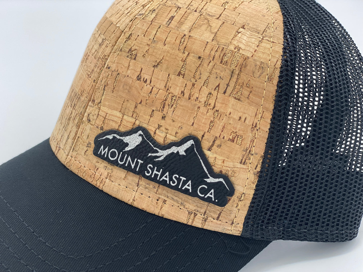Black/Cork Snapback Hat