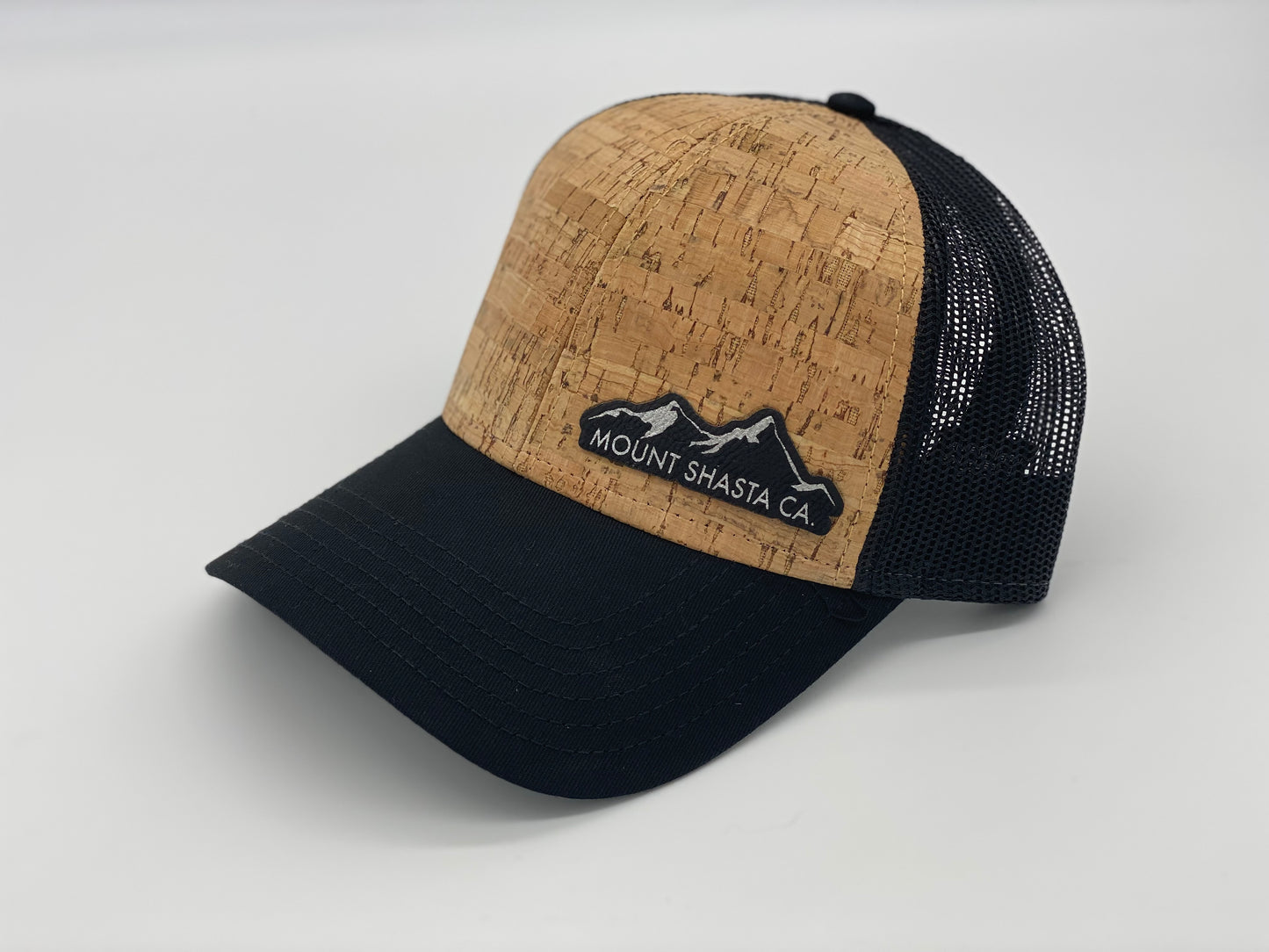 Black/Cork Snapback Hat
