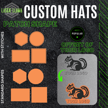 Richardson 112 XL Hats with Custom Patch