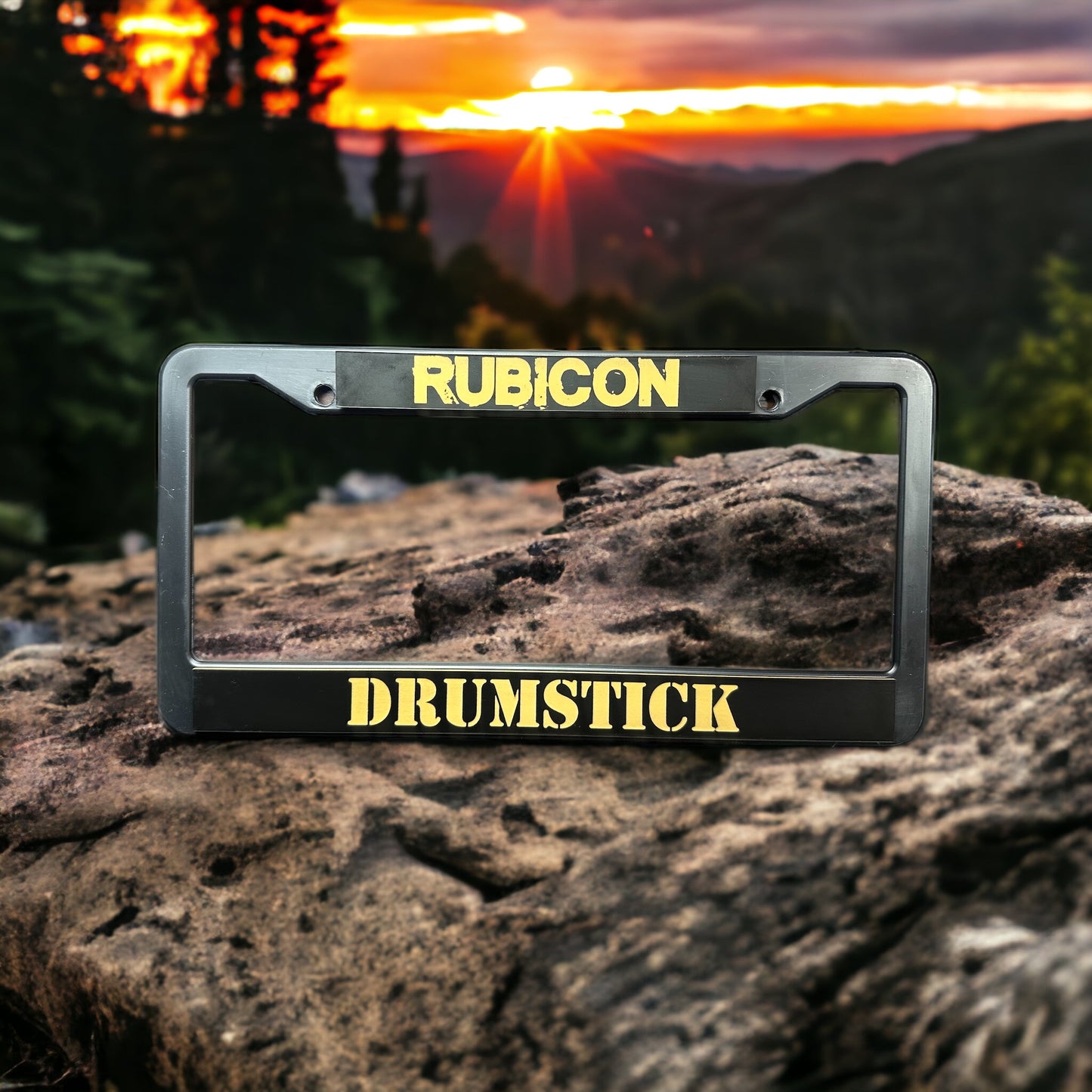 Custom PAX License Plate Frame- FUNDRAISER