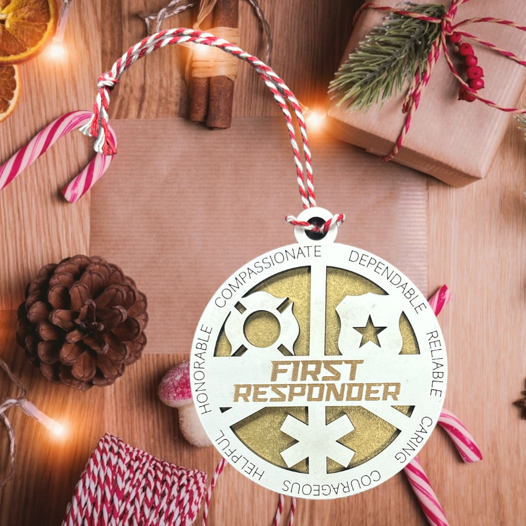 First Responder Ornaments