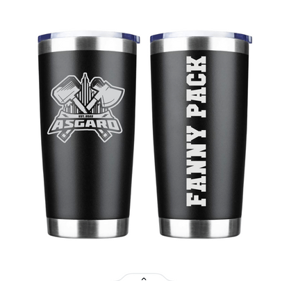 ASGARD 20oz Black Coffee Tumbler