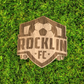 Rocklin FC Wood Veneer Sticker