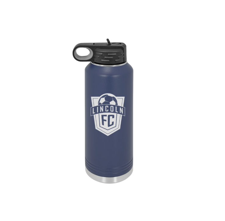 Lincoln FC Soccer 32oz Water Bottle