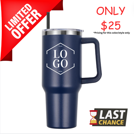 40 oz "Dupe" Travel Cup with Handle