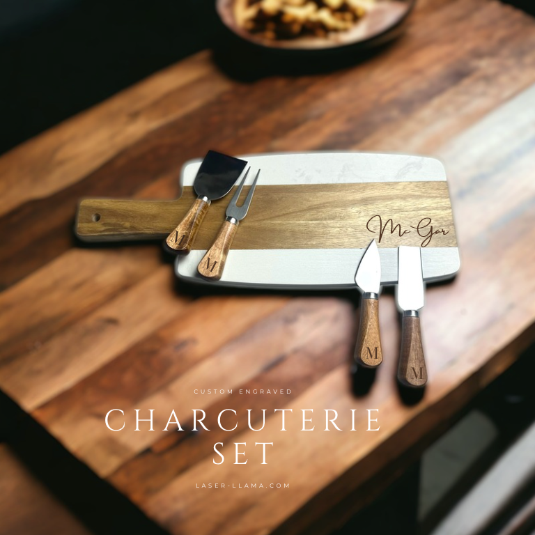 Charcuterie Set with Custom Engraving