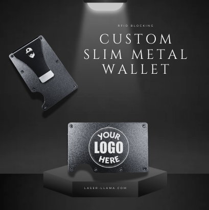 Metal Wallet with Custom Engraving