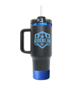 Rocklin FC 40 oz Cup with Handle 2.0