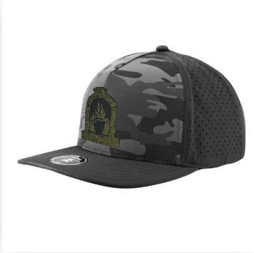 TERRACOTTA Black Camo Performance Hats-Curved Bill