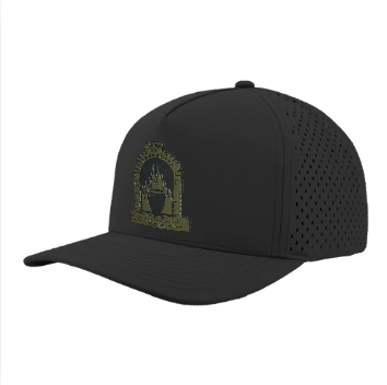 TERRACOTTA Black Performance Hats-Curved Bill