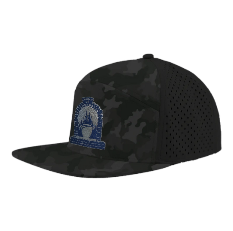 TERRACOTTA Black Camo Performance Hats-Flat Bill