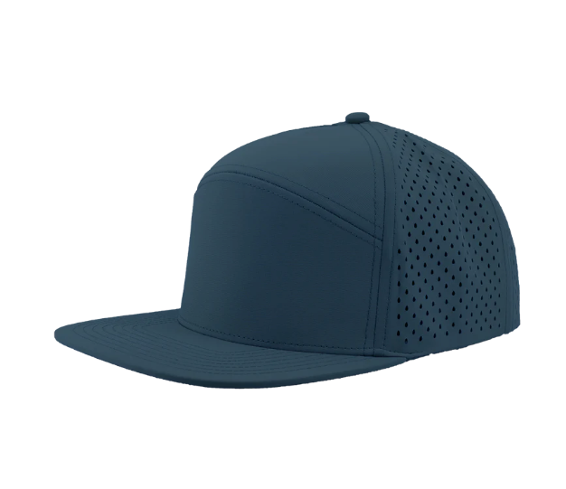 Flat-Bill Performance Hat with Patch