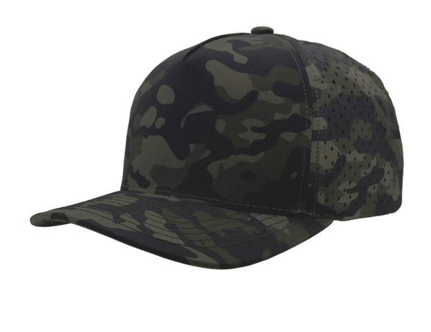Curved-Bill Performance Hat with Patch