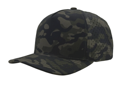 Curved-Bill Performance Hat with Patch