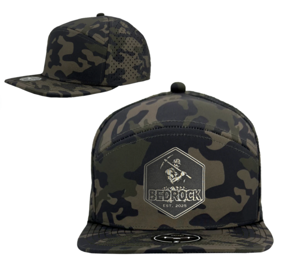 Bedrock Flat-Bill Performance Hats