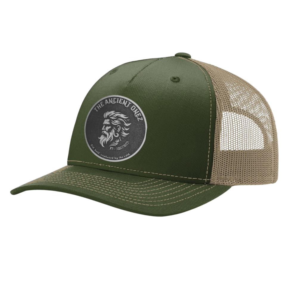 Ancient Onez Hats with Black/Silver Patch