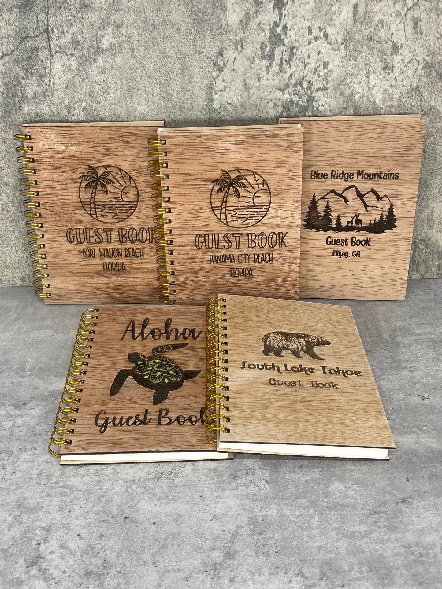 Custom Wood Notebooks