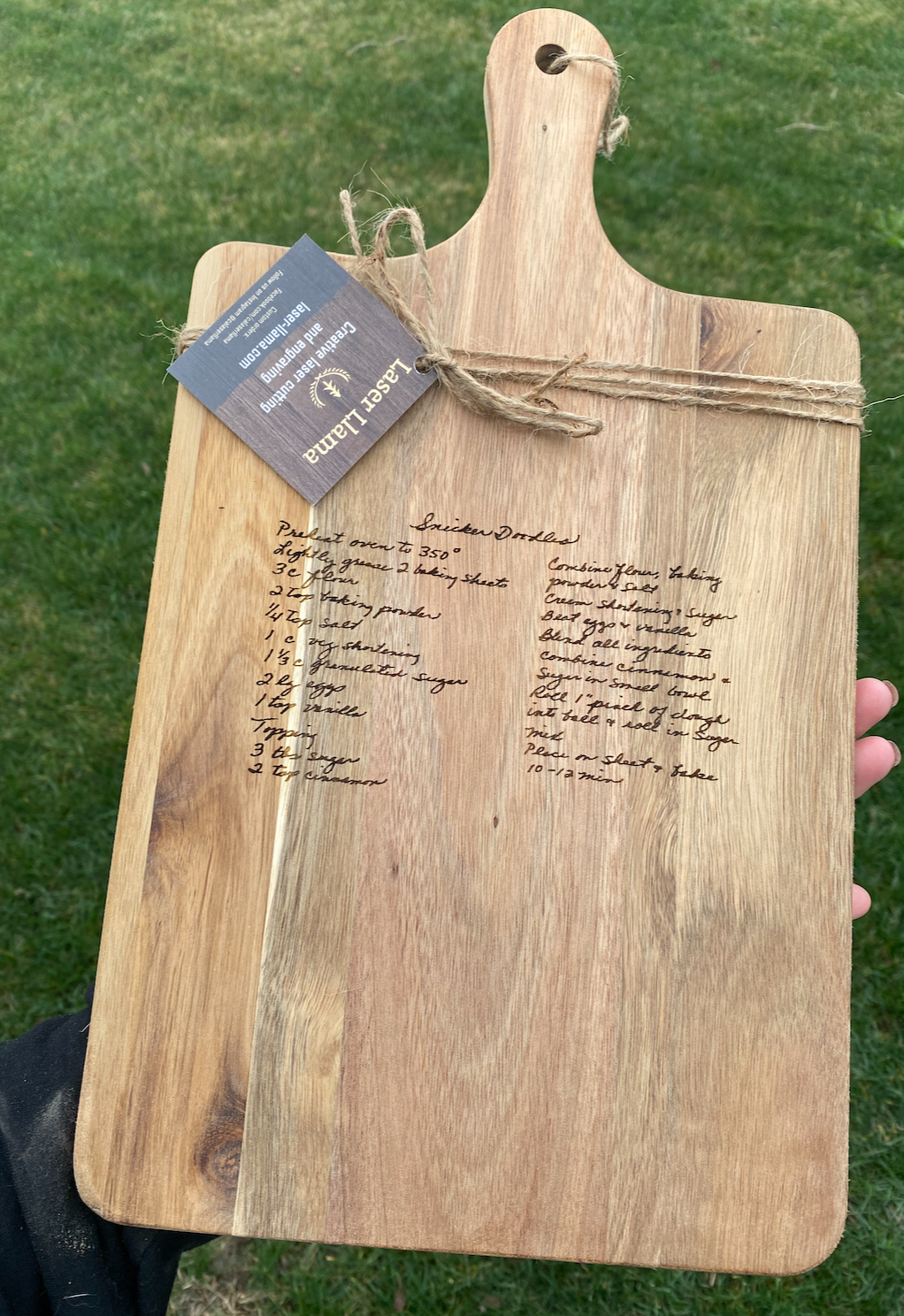 Medium Custom Cutting Board