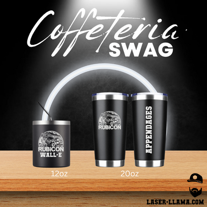 RUBICON 20oz Black Coffee Tumbler