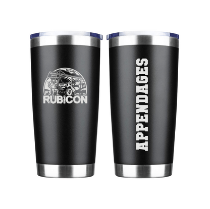 RUBICON 20oz Black Coffee Tumbler
