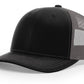 Richardson 112 Black/Charcoal Hat